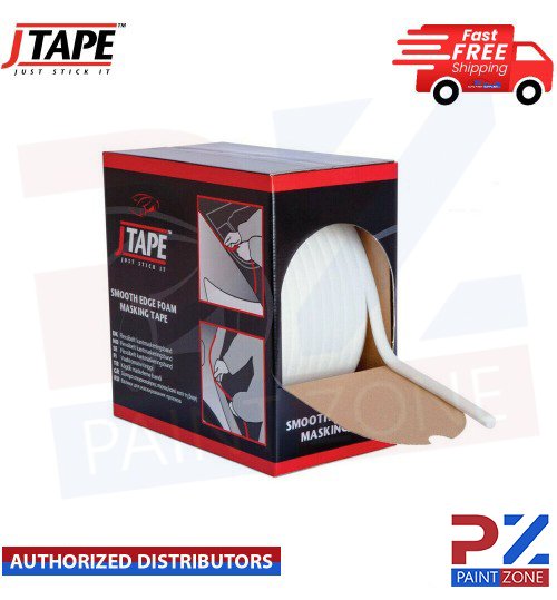 JTAPE SMOOTH EDGE FOAM MASKING TAPE 13mm X 50m